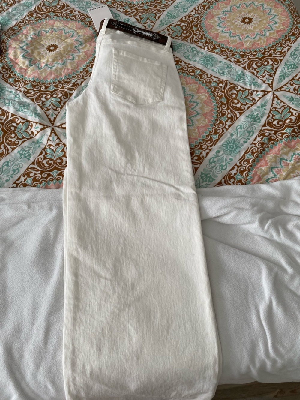 Women’s White Boot Cut Jeans